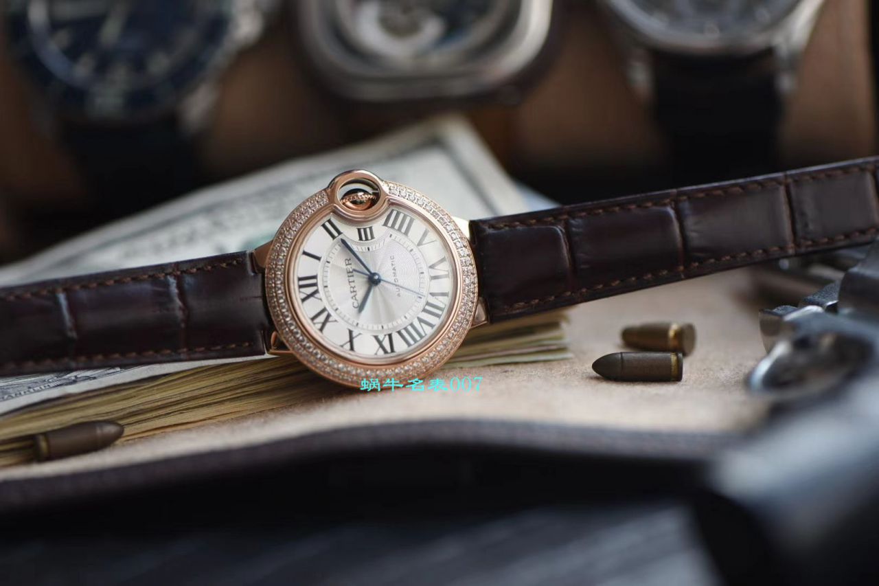 V6厂顶级复刻高仿女表卡地亚蓝气球33毫米系列WE902036腕表 / K265