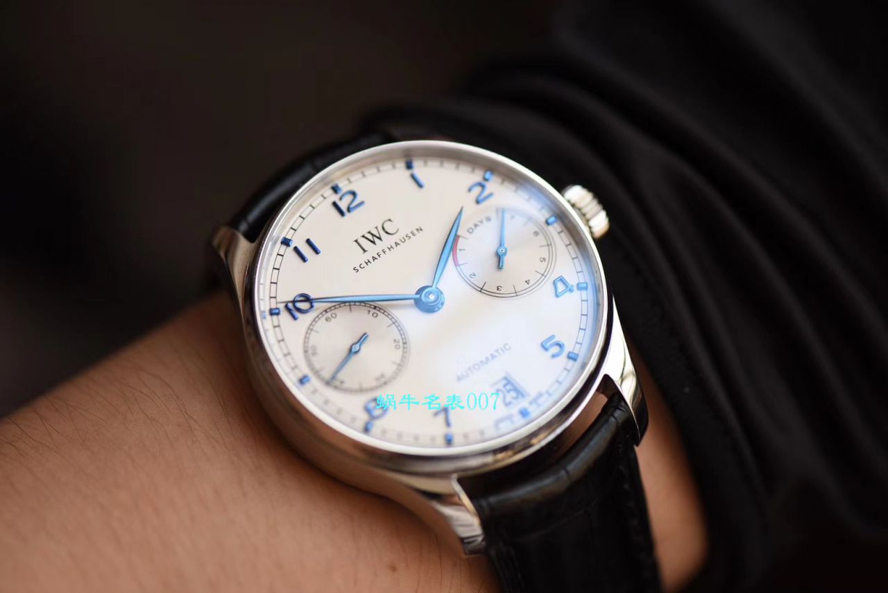 视频评测ZF厂顶级复刻高仿IWC万国葡七V5最高版本IW500705腕表 / WG517