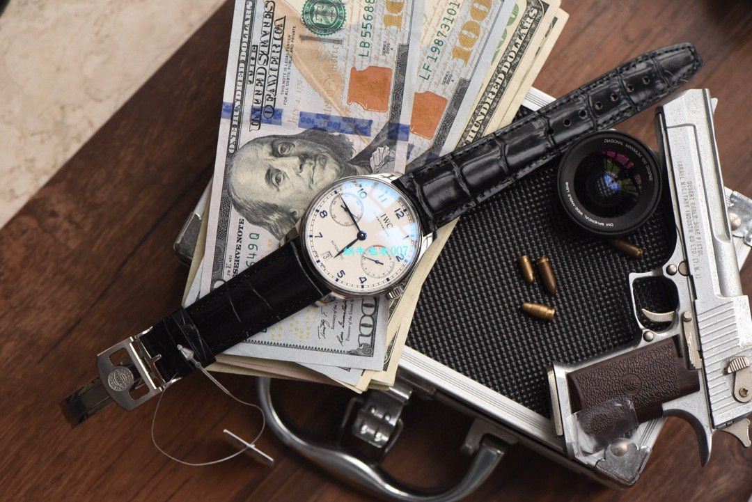 视频评测ZF厂顶级复刻高仿IWC万国葡七V5最高版本IW500705腕表 / WG517