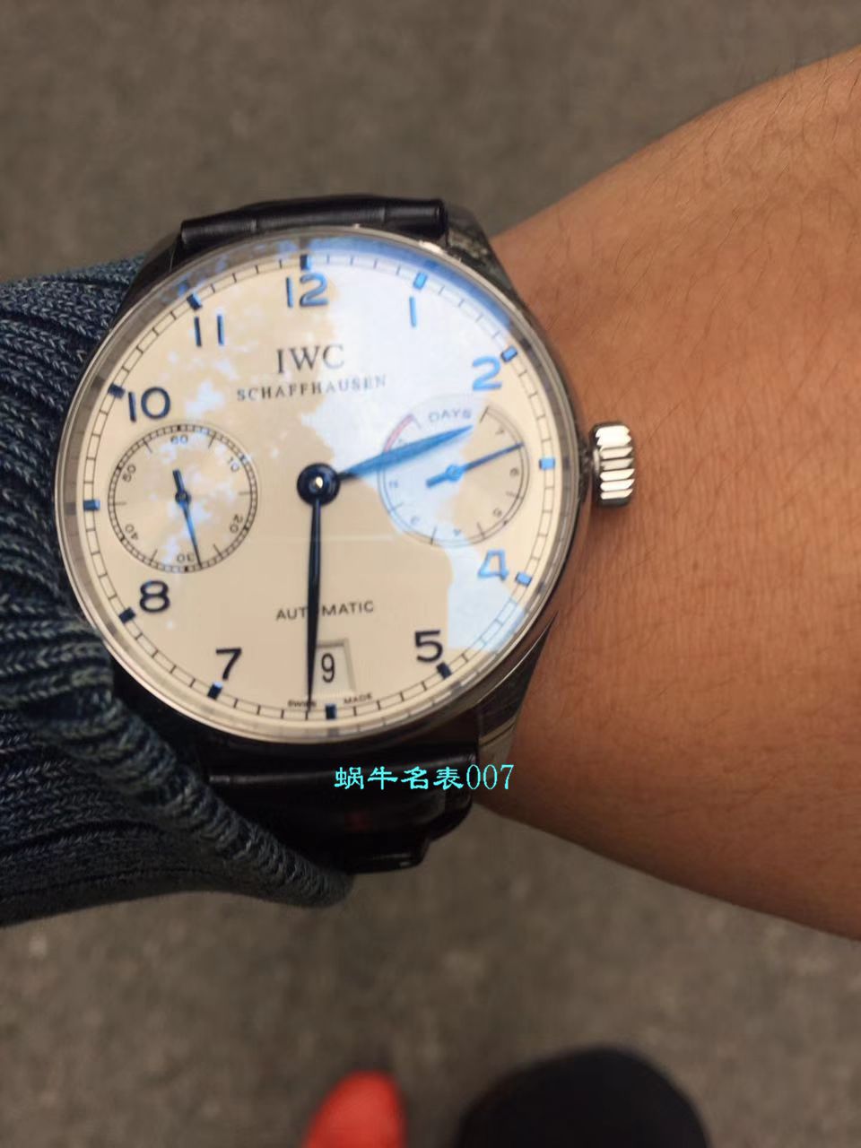 视频评测ZF厂顶级复刻高仿IWC万国葡七V5最高版本IW500705腕表 / WG517