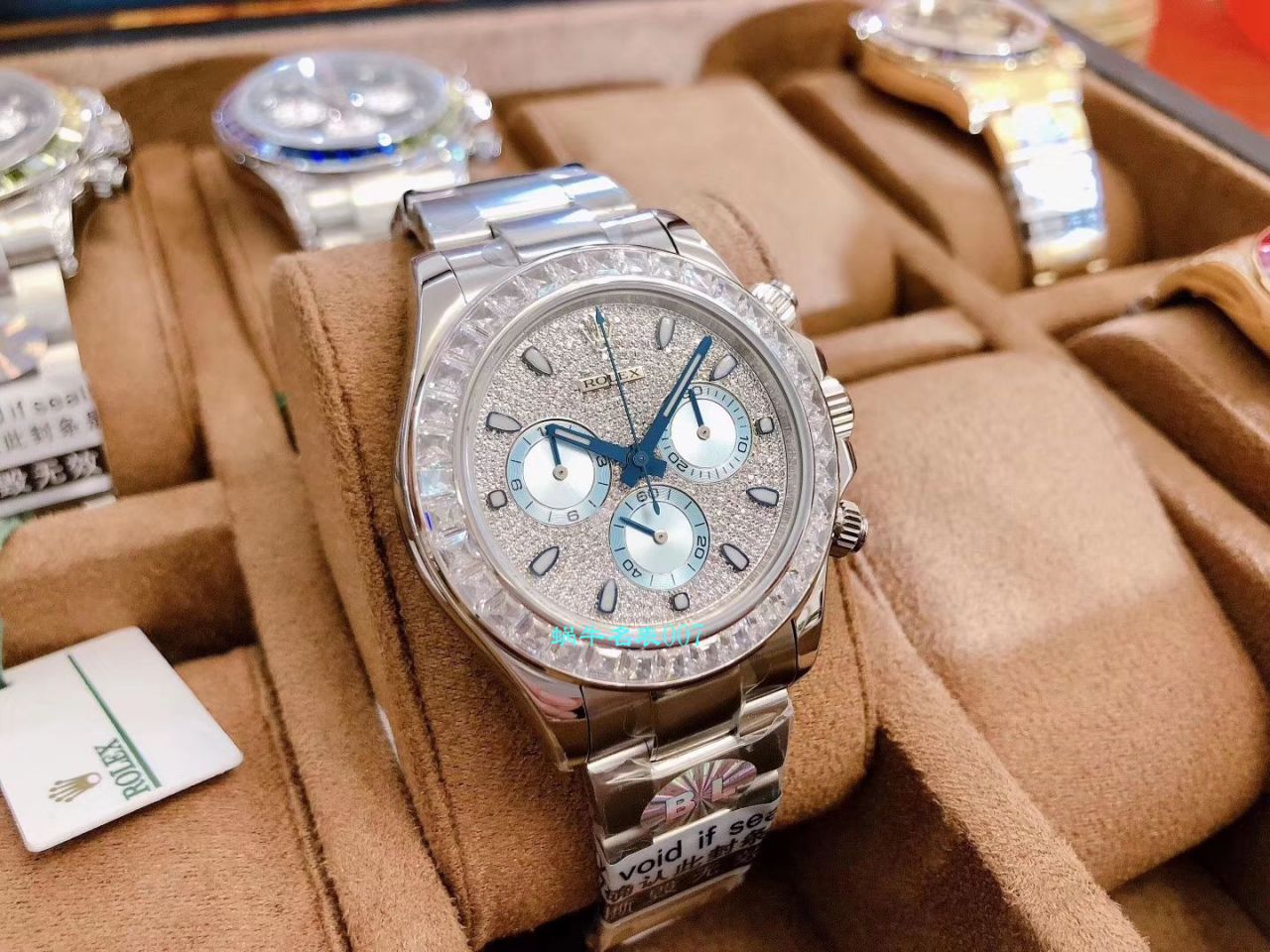 BL厂顶级复刻高仿劳力士迪通拿彩虹迪116599 RBOW,116595 RBOW,116598 RBOW腕表 / R357