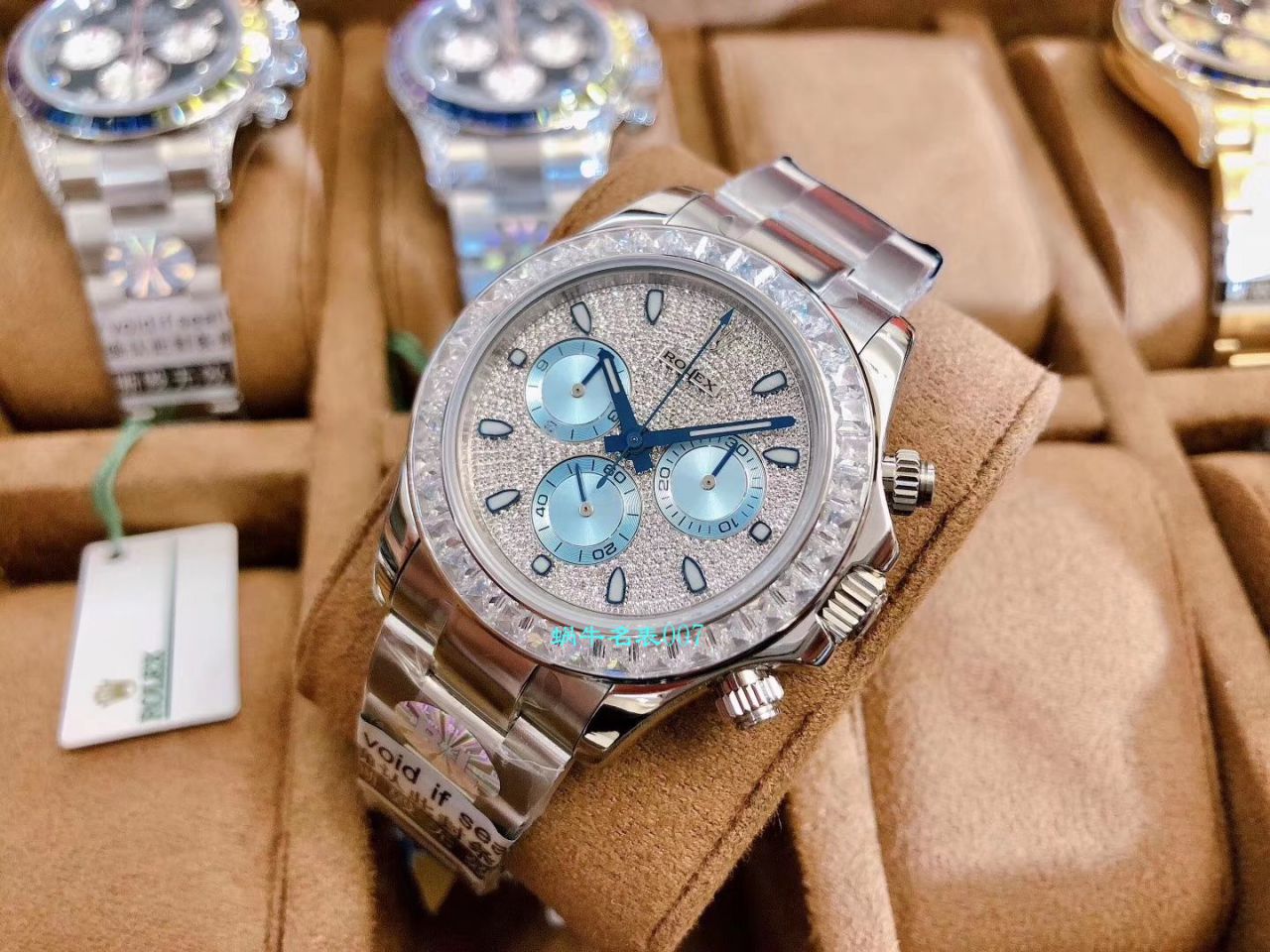 BL厂顶级复刻高仿劳力士迪通拿彩虹迪116599 RBOW,116595 RBOW,116598 RBOW腕表 / R357