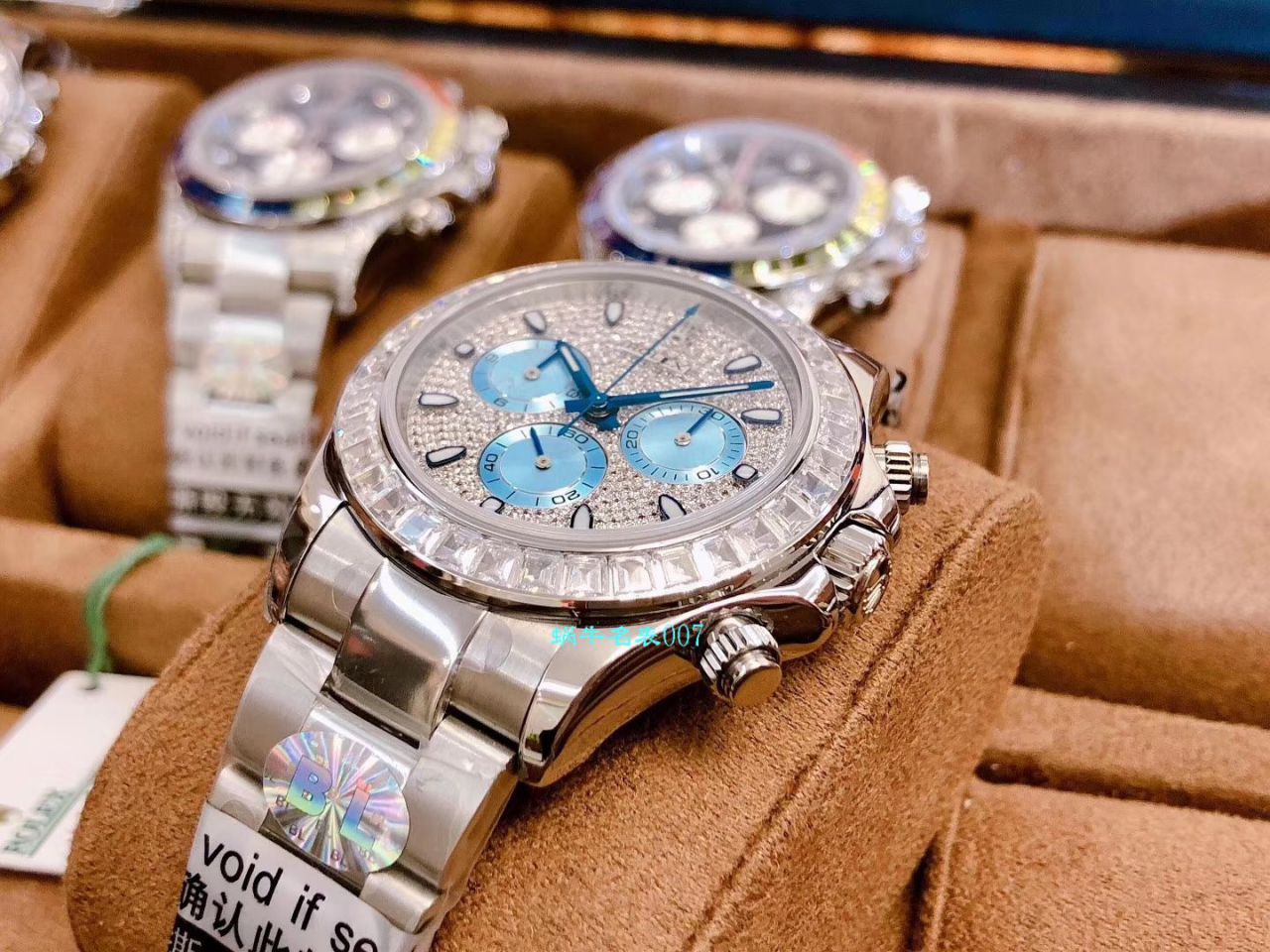 BL厂顶级复刻高仿劳力士迪通拿彩虹迪116599 RBOW,116595 RBOW,116598 RBOW腕表 / R357