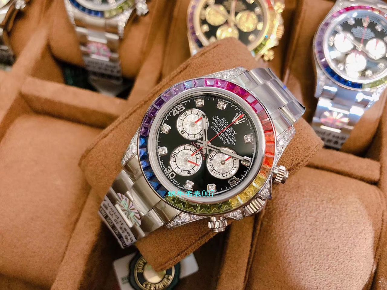 BL厂顶级复刻高仿劳力士迪通拿彩虹迪116599 RBOW,116595 RBOW,116598 RBOW腕表 / R357