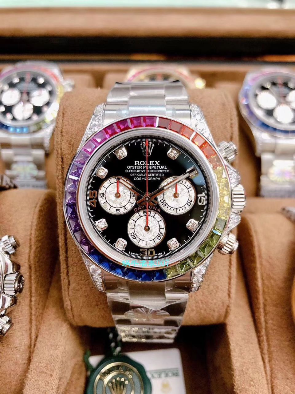 BL厂顶级复刻高仿劳力士迪通拿彩虹迪116599 RBOW,116595 RBOW,116598 RBOW腕表 / R357