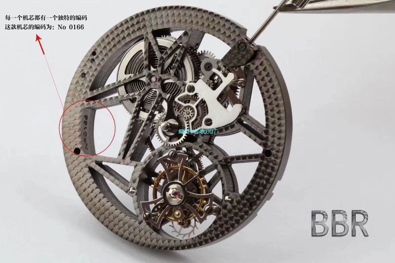 BBR厂V3全新升级版本罗杰杜彼ROGER DUBUIS王者系列陀飞轮RDDBEX0393、RDDBEX0392腕表 / LJ062