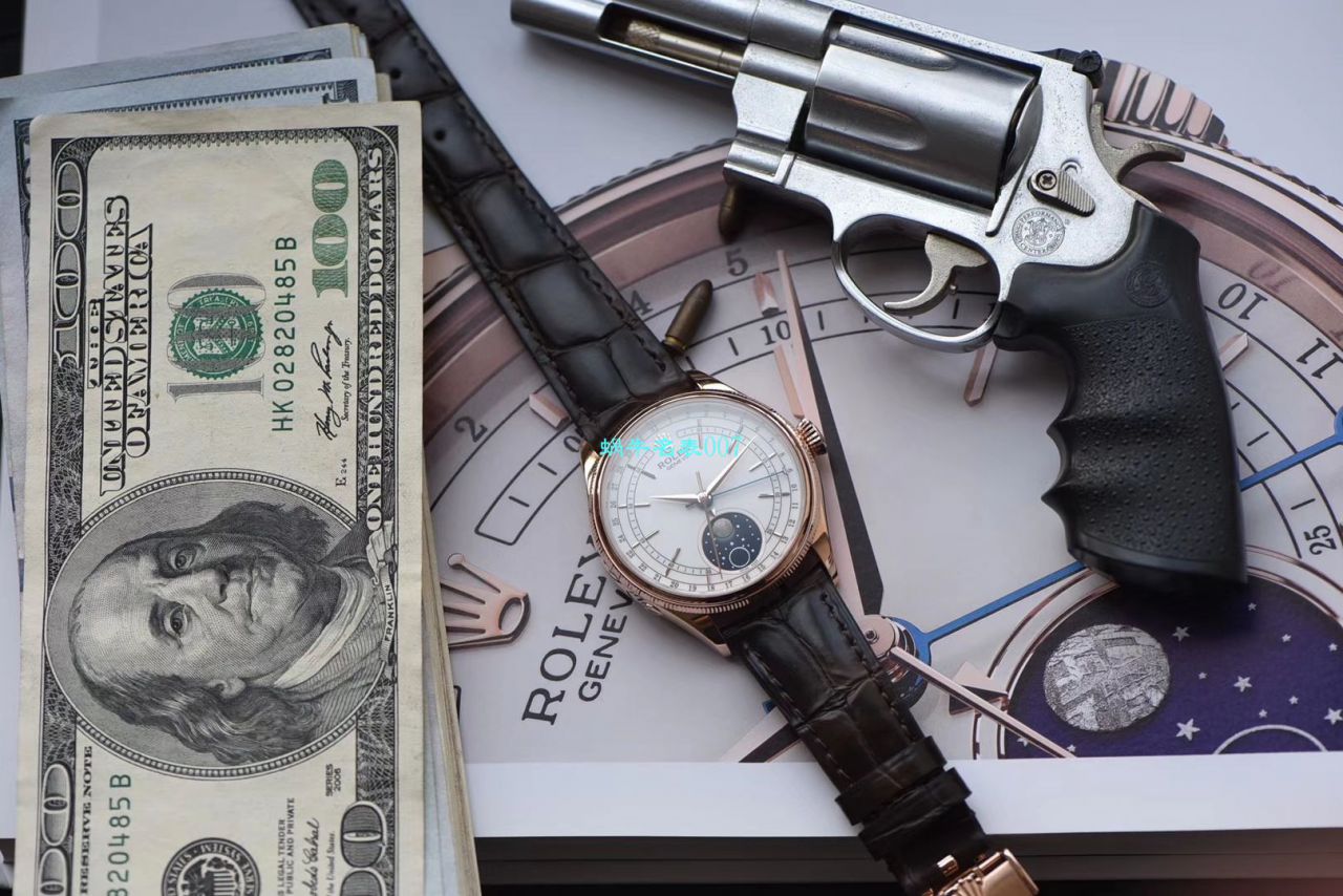 ZZ厂复刻高仿劳力士切利尼月相型系列m50535-0002腕表 / R536