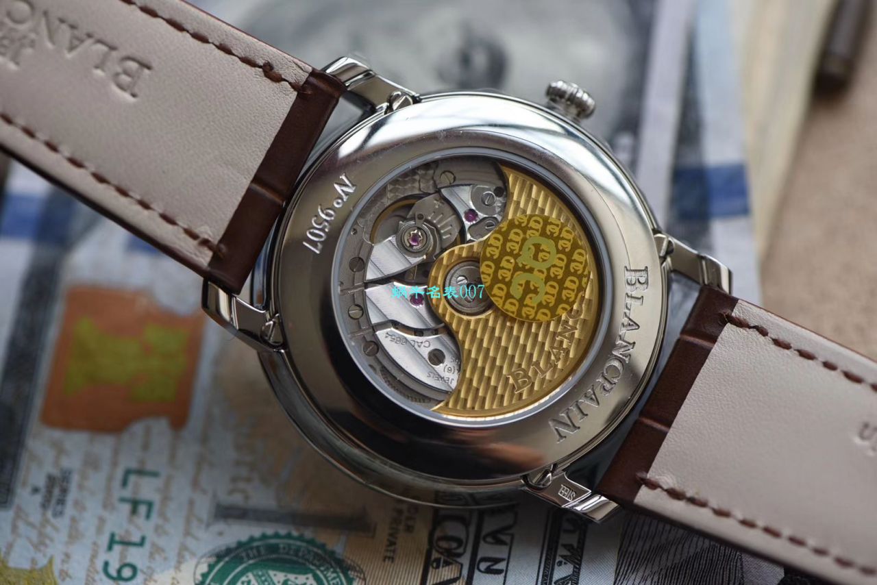 视频评测宝珀经典系列6654-1127-55B腕表OM一比一高精仿手表 / BP022MM