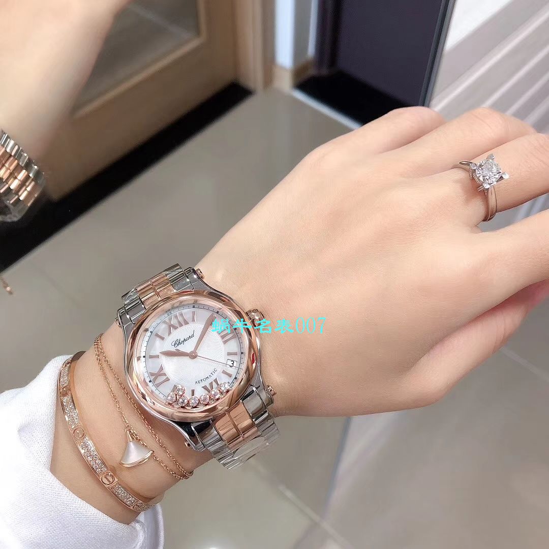 【YF厂顶级复刻高仿女表】萧邦HAPPY DIAMONDS系列277472-5002,278559-6002,278582-3002腕表 / XB051