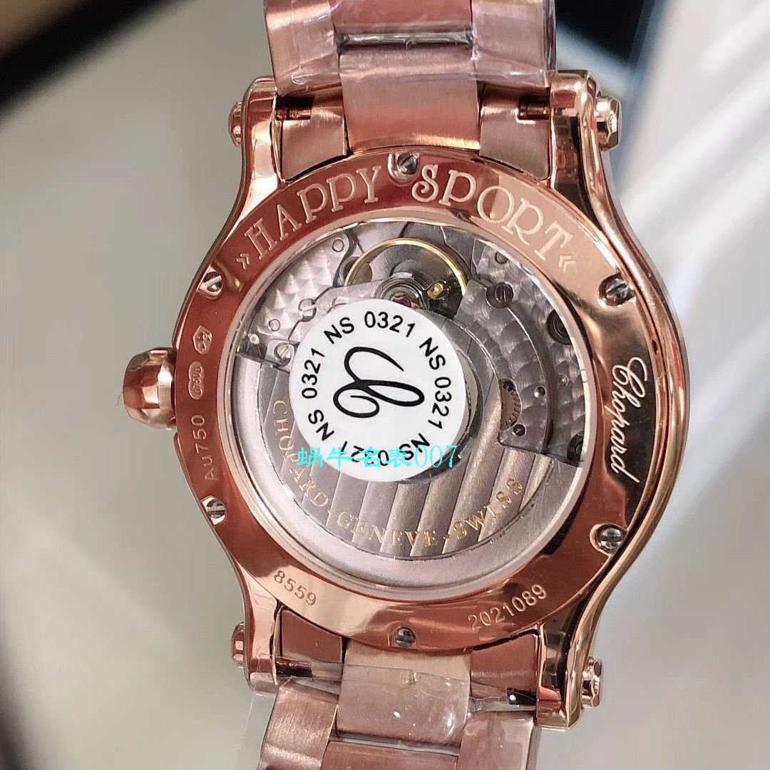 【YF厂顶级复刻高仿女表】萧邦HAPPY DIAMONDS系列277472-5002,278559-6002,278582-3002腕表 / XB051