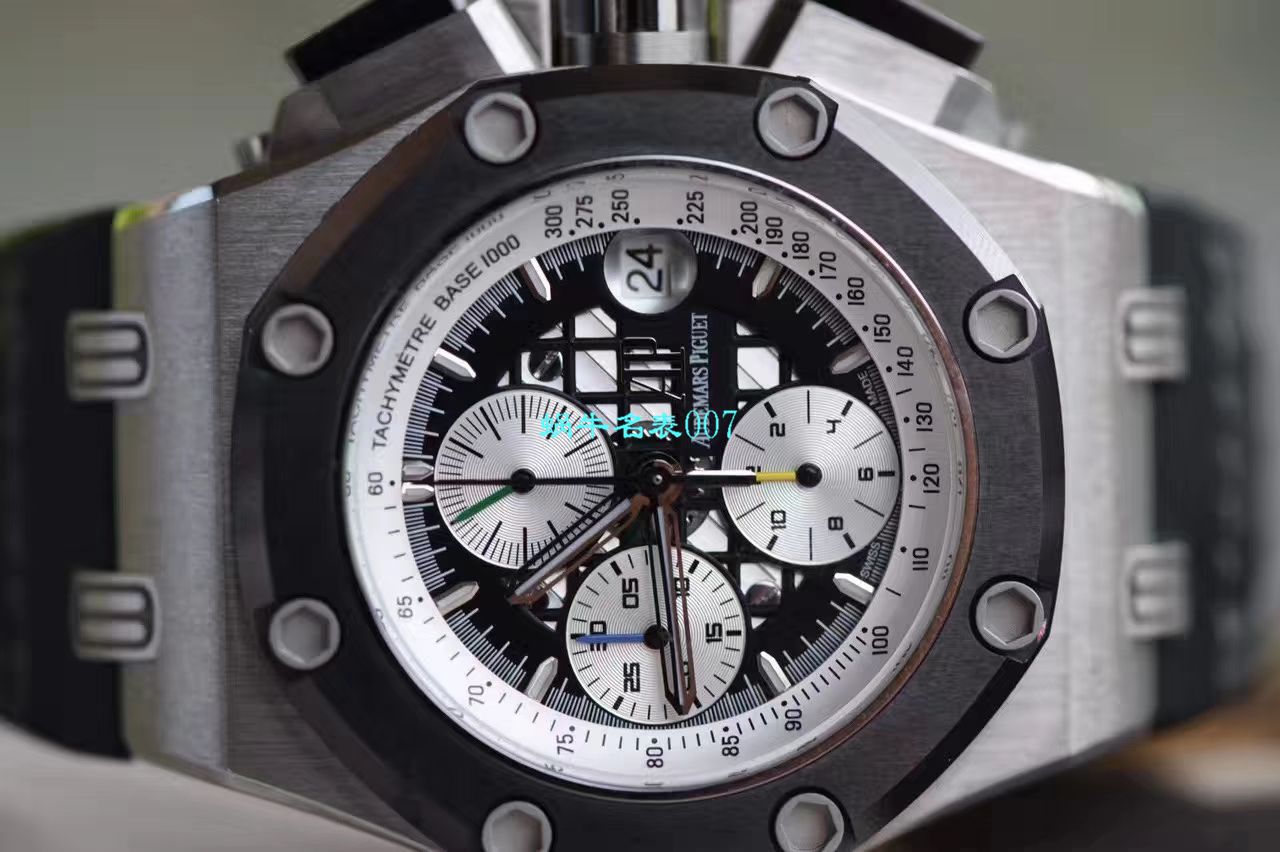 JF厂最帅BR2超级型表V2版爱彼皇家橡树离岸型高仿26078IO.OO.D001VS.01腕表 / JFBR2V2