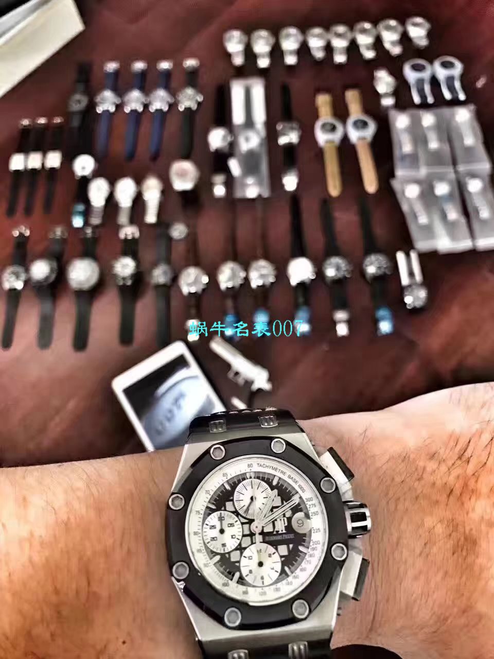 JF厂最帅BR2超级型表V2版爱彼皇家橡树离岸型高仿26078IO.OO.D001VS.01腕表 / JFBR2V2