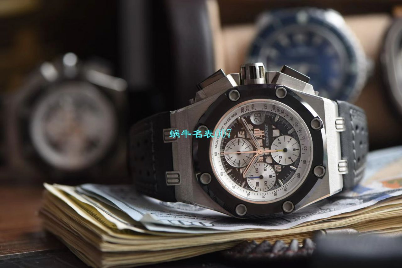 JF厂最帅BR2超级型表V2版爱彼皇家橡树离岸型高仿26078IO.OO.D001VS.01腕表 / JFBR2V2