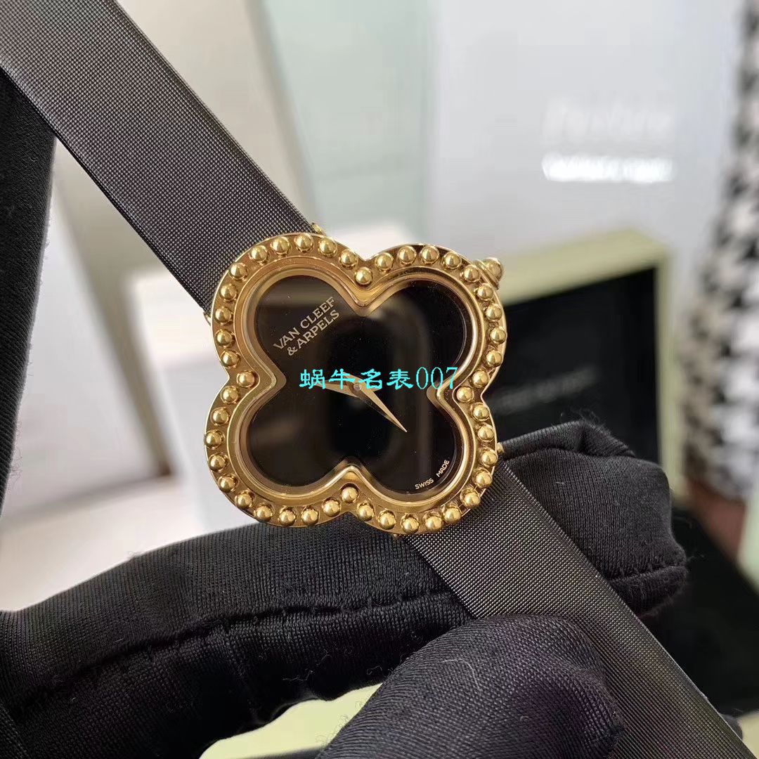 V&A厂2020年最新款高仿女表梵克雅宝ALHAMBRA系列VCARO8WT00,VCARO8SF00腕表 / VCA09