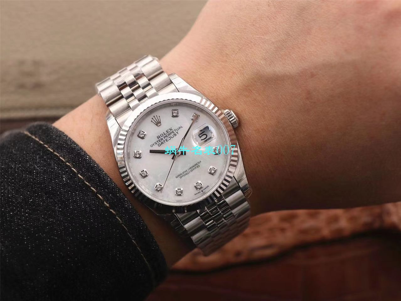视频评测EW厂顶级复刻高仿劳力士日志型36毫米m126233-0025腕表 / R356