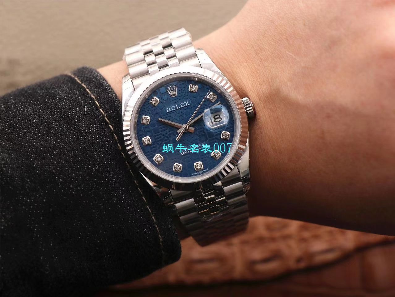 视频评测EW厂顶级复刻高仿劳力士日志型36毫米m126233-0025腕表 / R356