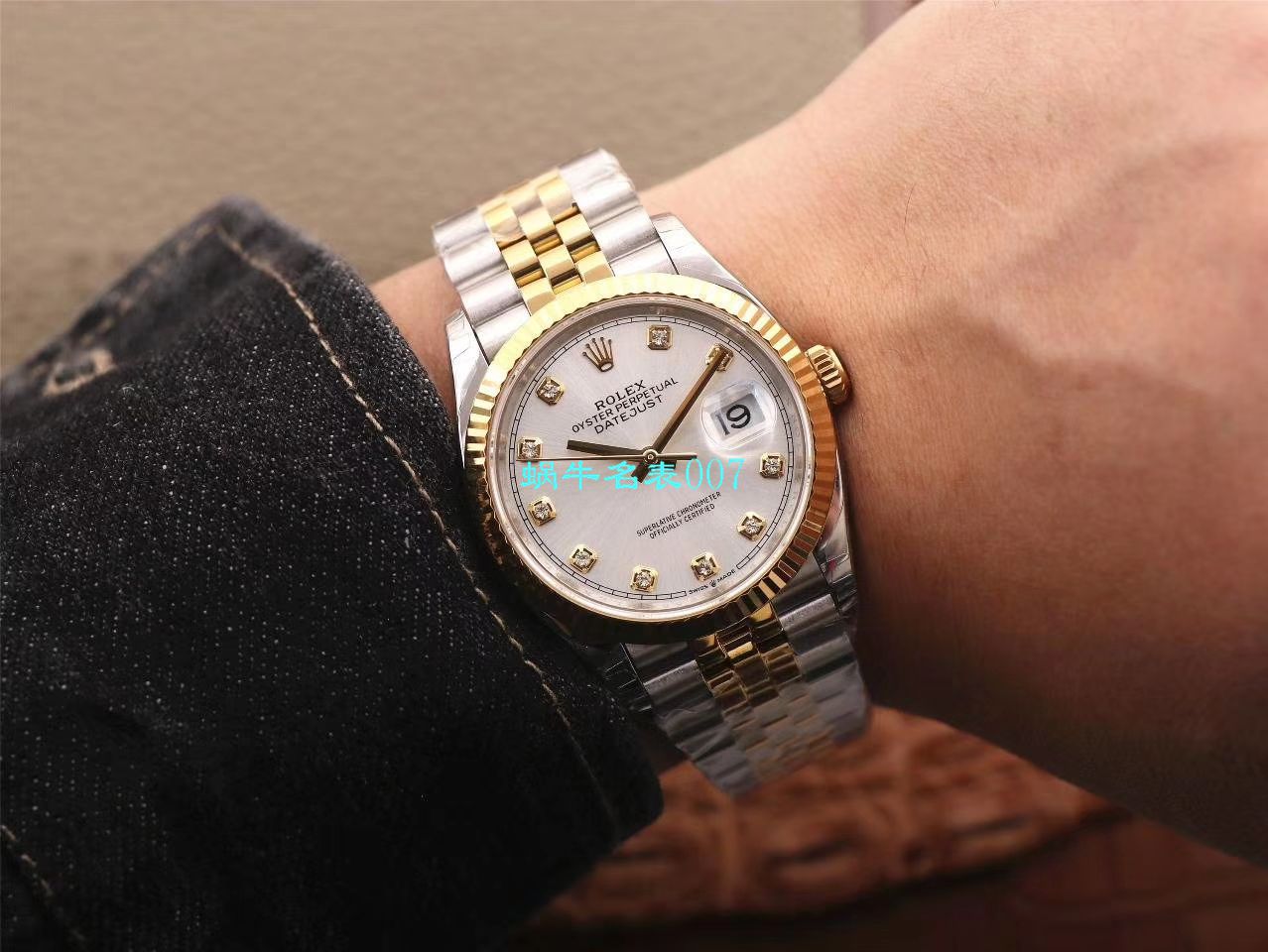 视频评测EW厂顶级复刻高仿劳力士日志型36毫米m126233-0025腕表 / R356