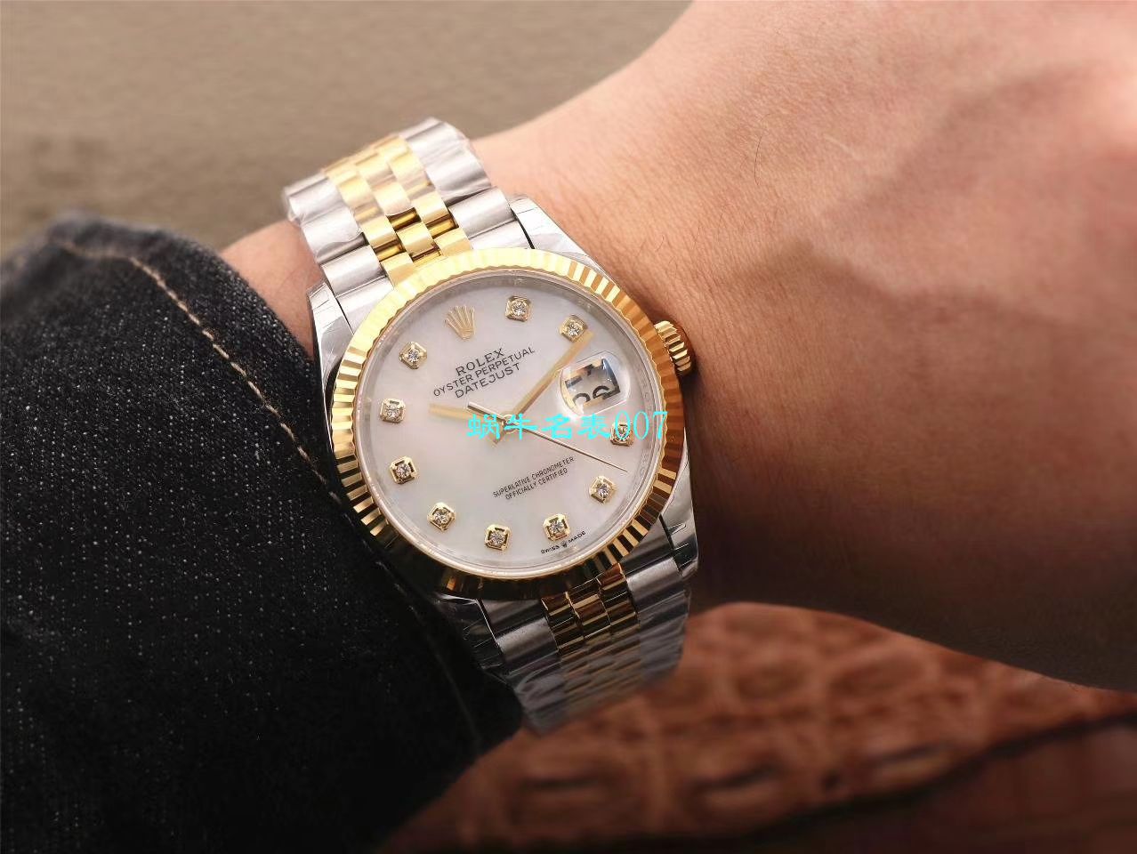 视频评测EW厂顶级复刻高仿劳力士日志型36毫米m126233-0025腕表 / R356