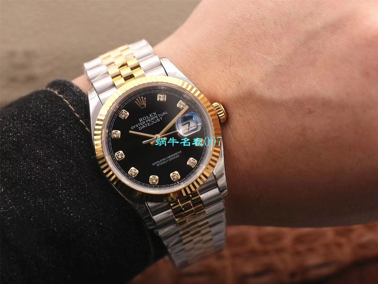 视频评测EW厂顶级复刻高仿劳力士日志型36毫米m126233-0025腕表 / R356
