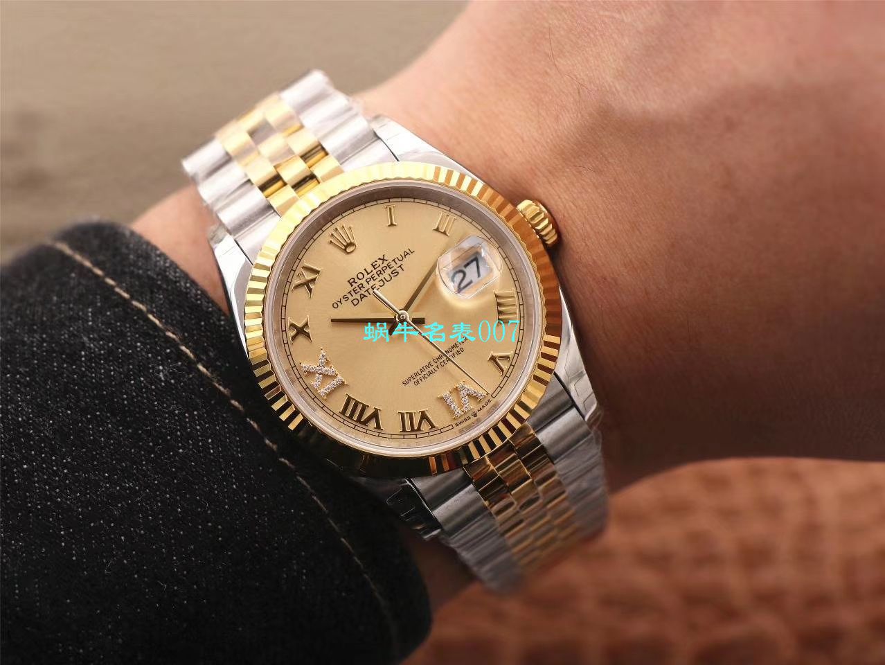 视频评测EW厂顶级复刻高仿劳力士日志型36毫米m126233-0025腕表 / R356