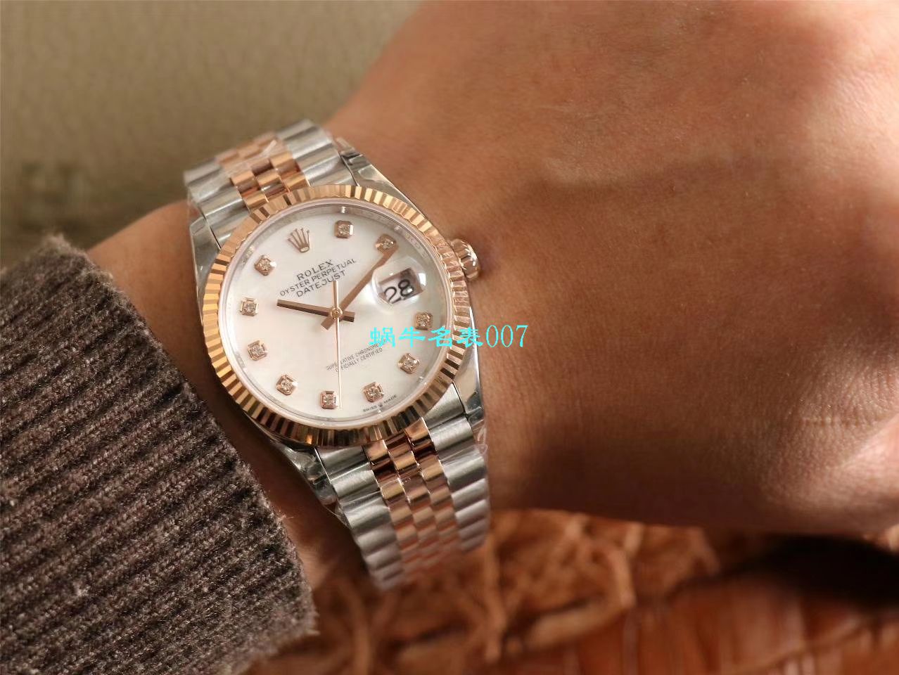 视频评测EW厂顶级复刻高仿劳力士日志型36毫米m126233-0025腕表 / R356