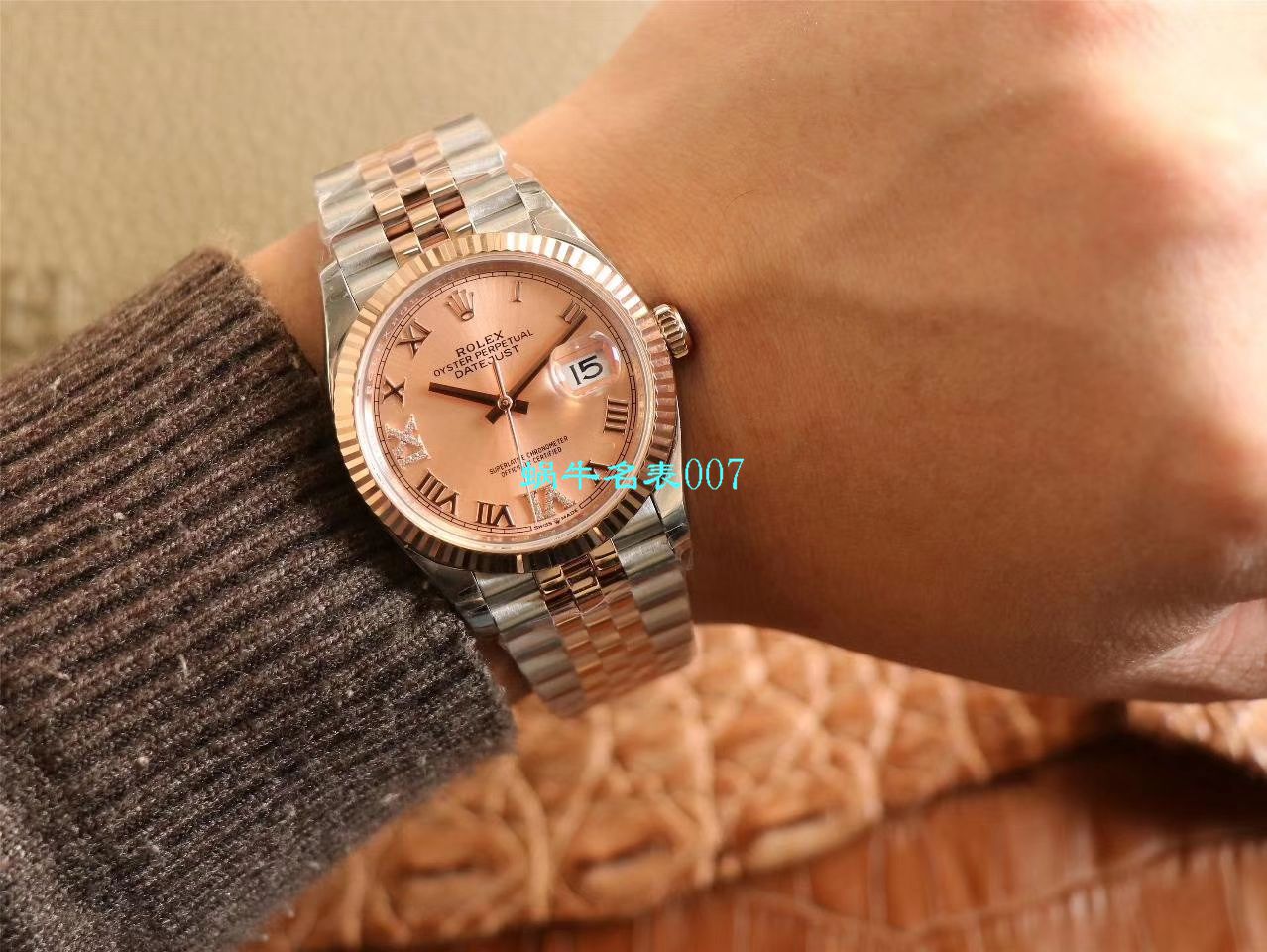 视频评测EW厂顶级复刻高仿劳力士日志型36毫米m126233-0025腕表 / R356