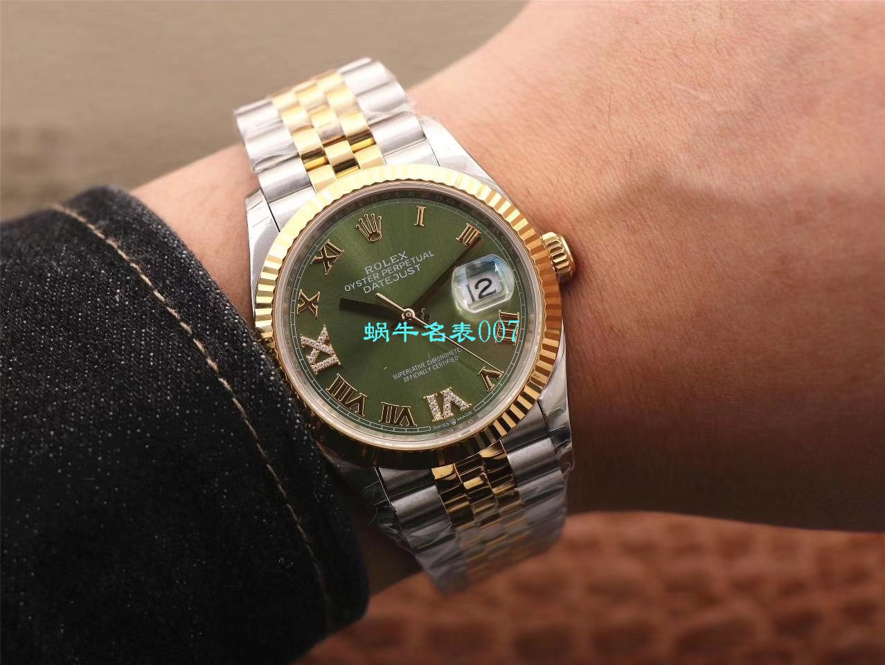 视频评测EW厂顶级复刻高仿劳力士日志型36毫米m126233-0025腕表 / R356
