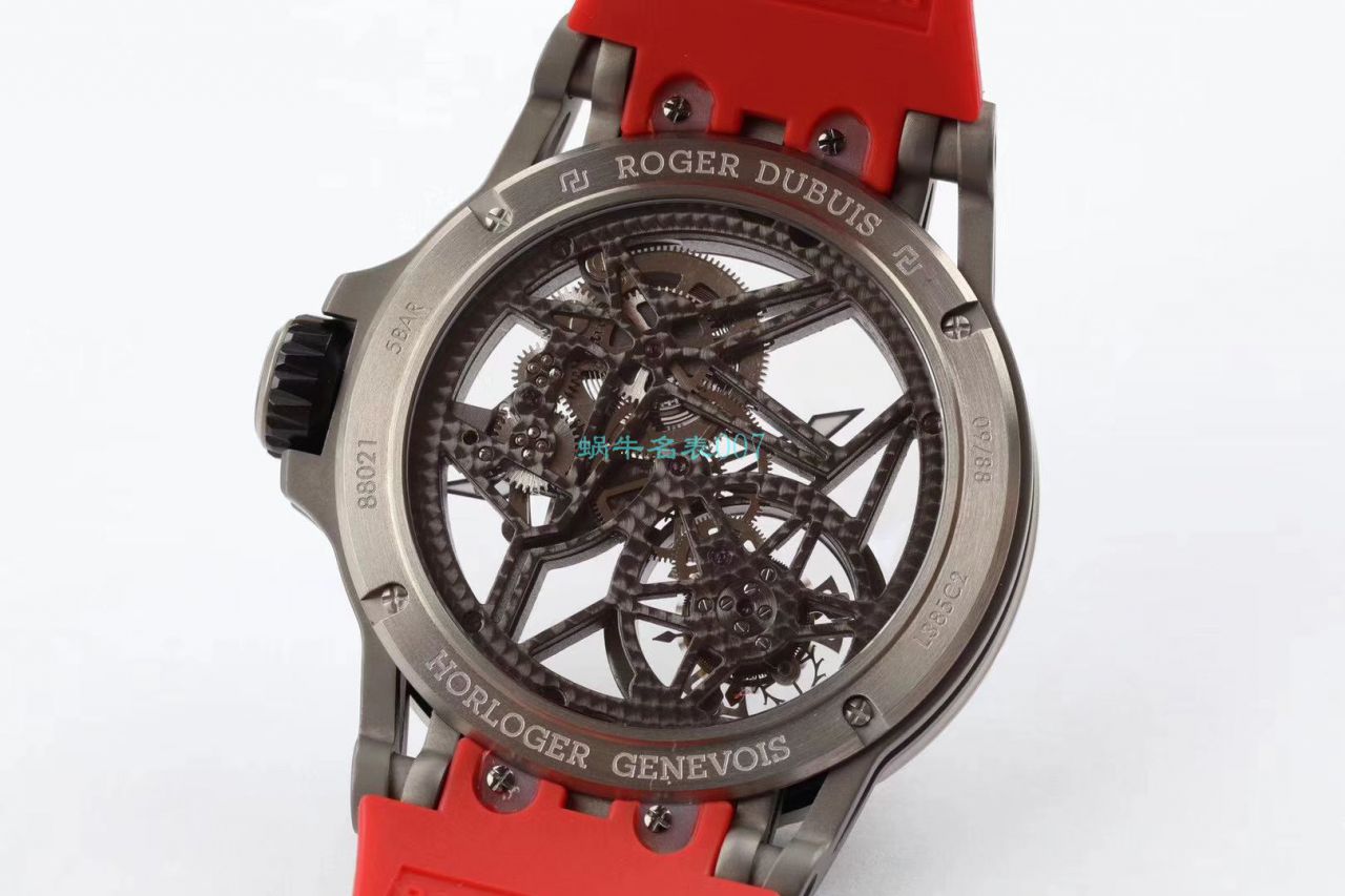 BBR厂顶级复刻高仿陀飞轮罗杰杜彼EXCALIBUR（王者系列）系列RDDBEX0479蓝面表带腕表 / LJ066
