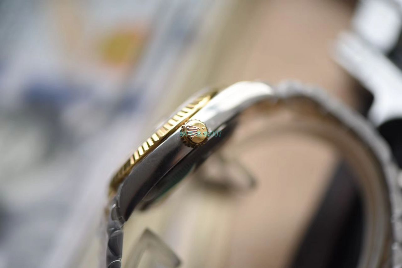 EW厂官网顶级复刻高仿劳力士日志型系列116233香槟盘镶钻腕表 / R357EW