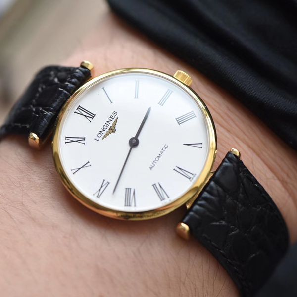 视频评测浪琴优雅复刻高仿 嘉岚系列L4.908.2.11.2腕表