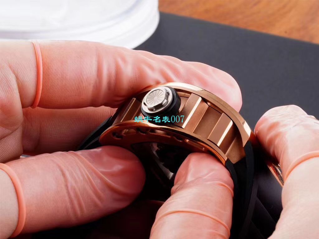 【视频评测】EUR厂理查德.米勒Richard Mille陀飞轮男RM 052顶级复刻高仿紫金骷髅头至尊鬼王腕表 / RM052EUR