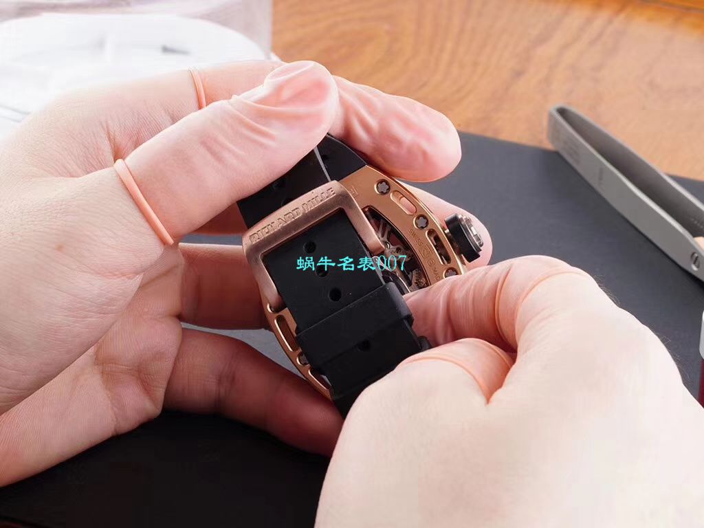 【视频评测EUR厂Richard Mille仿表价格顶级复刻高仿】俄罗斯紫金版理查德米勒至尊鬼王RM052 / RM052jin