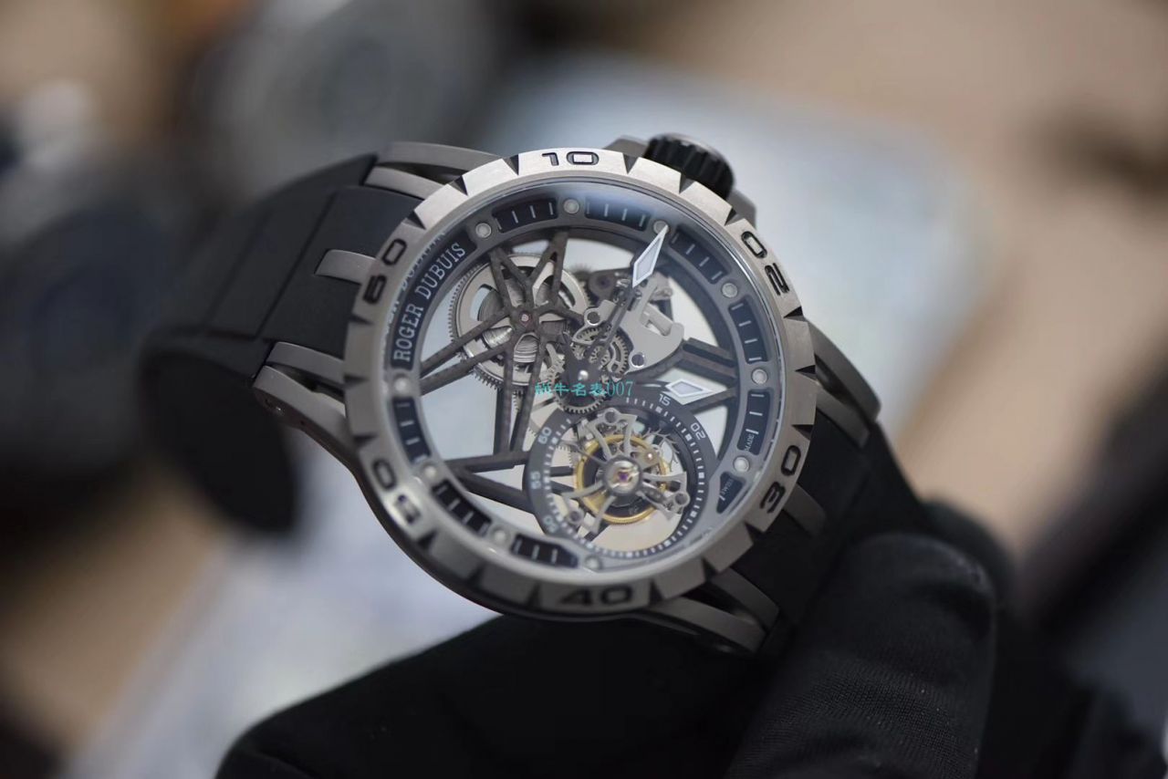 【视频评测】BBR厂顶级复刻陀飞轮Roger Dubuis罗杰杜彼王者系列RDDBEX0479腕表 / LJ068