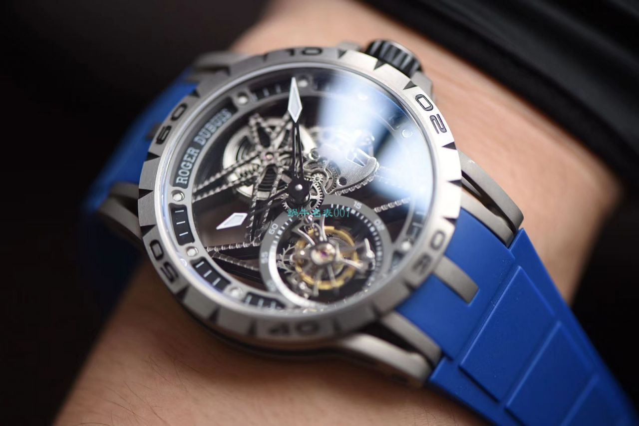 【视频评测】BBR厂顶级复刻陀飞轮Roger Dubuis罗杰杜彼王者系列RDDBEX0479腕表 / LJ068