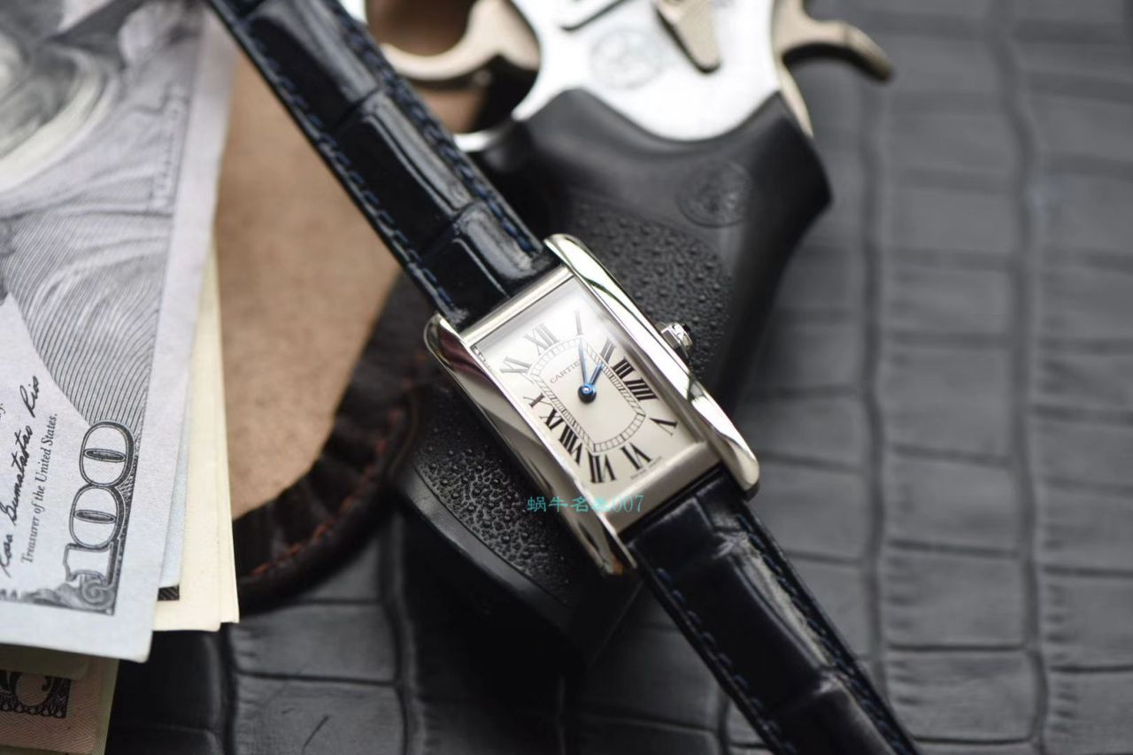 GS厂官网顶级复刻高仿卡地亚TANK AMERICAINE美国坦克WSTA0016，W2607456女士腕表 / K268