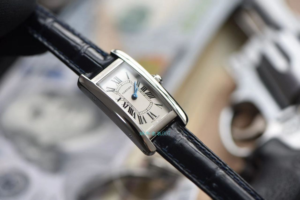 GS厂官网顶级复刻高仿卡地亚TANK AMERICAINE美国坦克WSTA0016，W2607456女士腕表 / K268