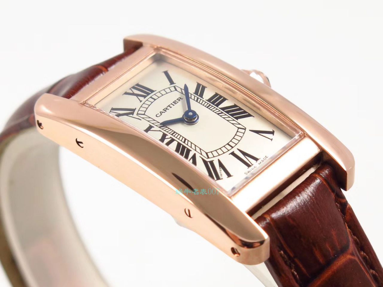GS厂官网顶级复刻高仿卡地亚TANK AMERICAINE美国坦克WSTA0016，W2607456女士腕表 / K268