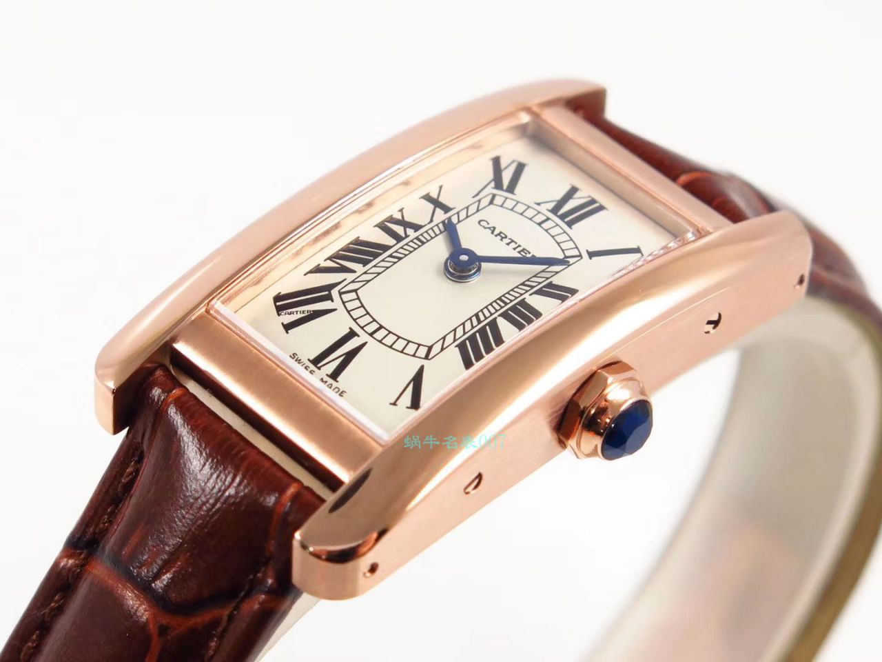 GS厂官网顶级复刻高仿卡地亚TANK AMERICAINE美国坦克WSTA0016，W2607456女士腕表 / K268