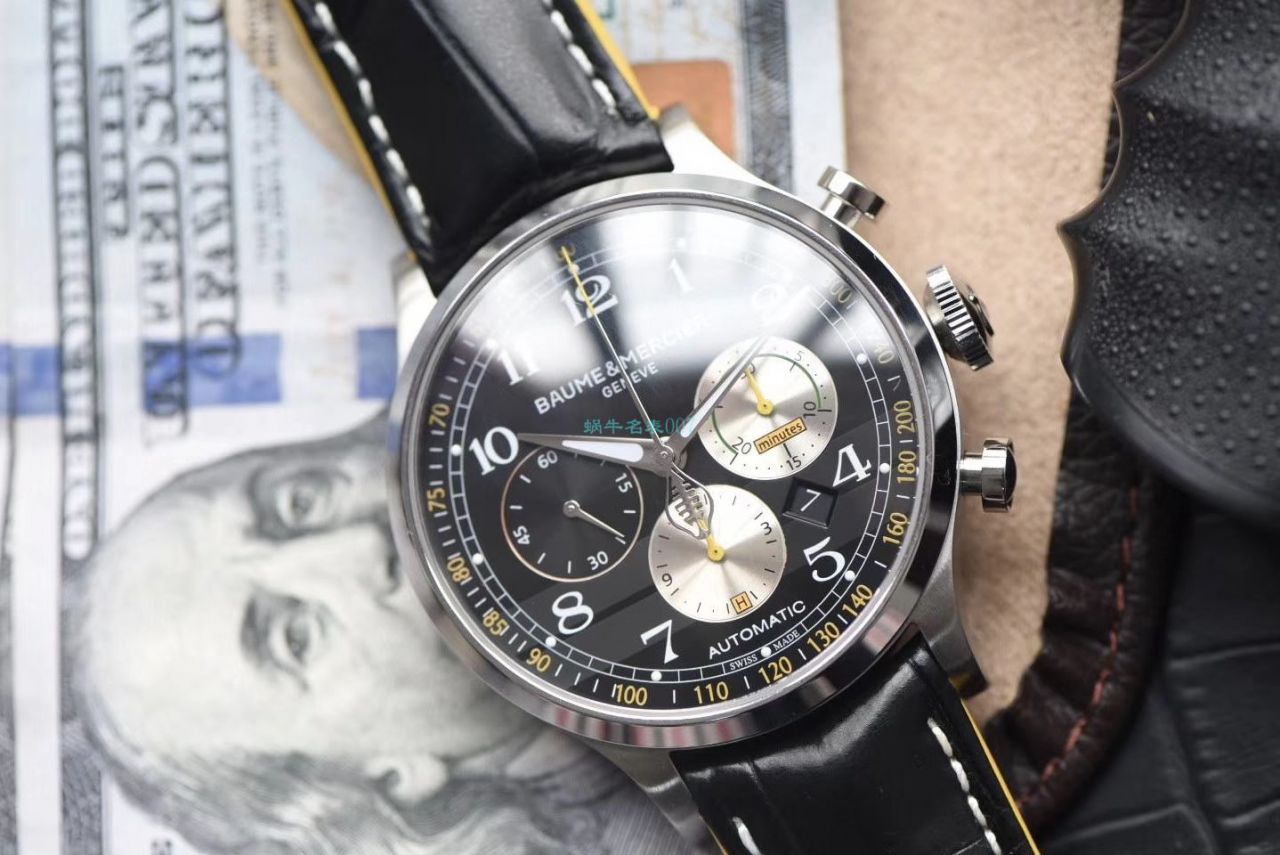 视频评测渠道原单名士Baume & Mercier卡普蓝系列M0A10282腕表 / WS006