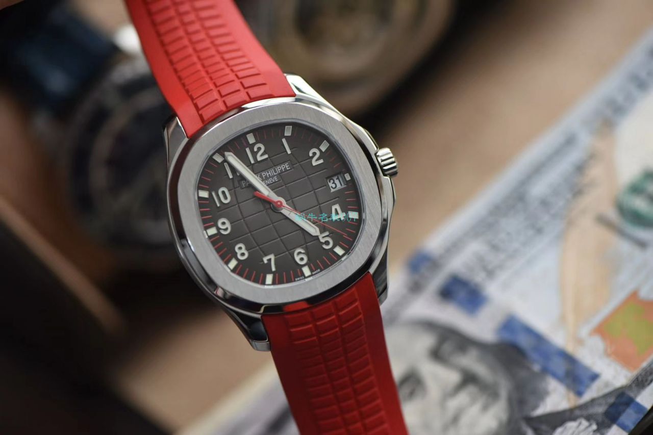 ZF厂顶级复刻高仿百达翡丽手雷新加坡2019特别限量版5167A红面表带 / BD282