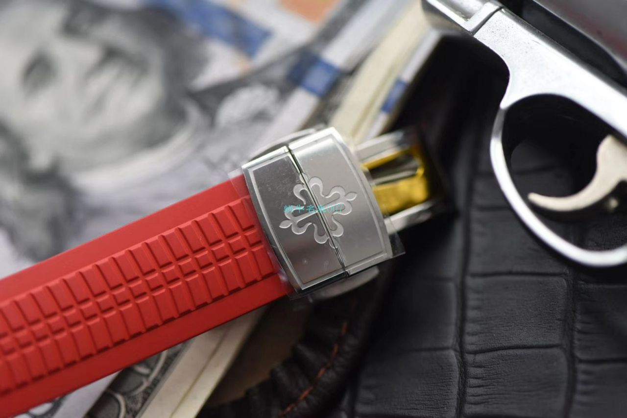 ZF厂顶级复刻高仿百达翡丽手雷新加坡2019特别限量版5167A红面表带 / BD282