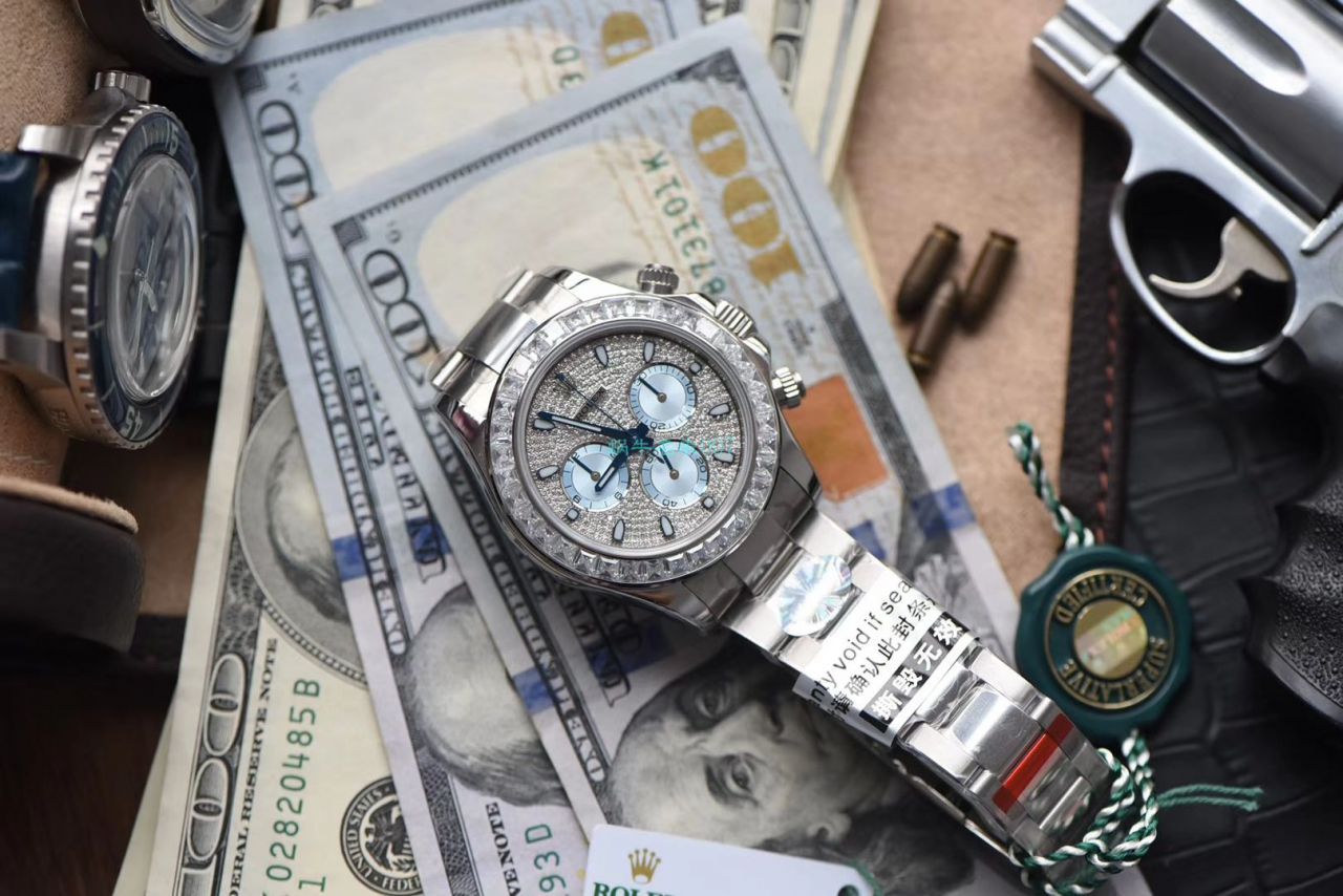 视频评测BL厂劳力士迪通拿满钻冰蓝眼特别版 / R560