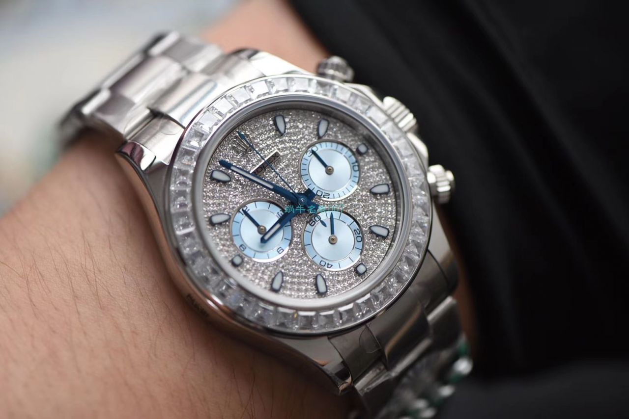 视频评测BL厂劳力士迪通拿满钻冰蓝眼特别版 / R560