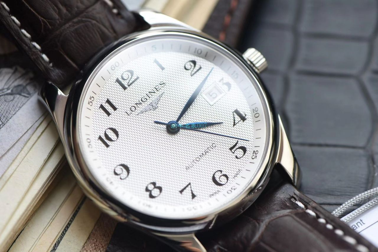 视频评测台湾厂浪琴名匠L2.793.4.78.3复刻高仿腕表 / L166