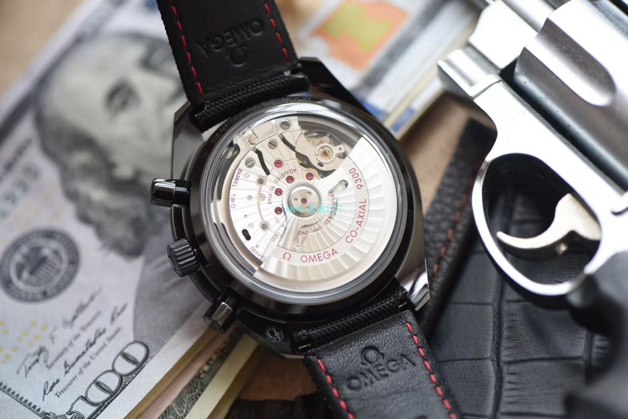 OM厂顶级复刻高仿欧米茄超霸月之暗面V2版本311.92.44.51.01.005腕表(墨黑) / M676