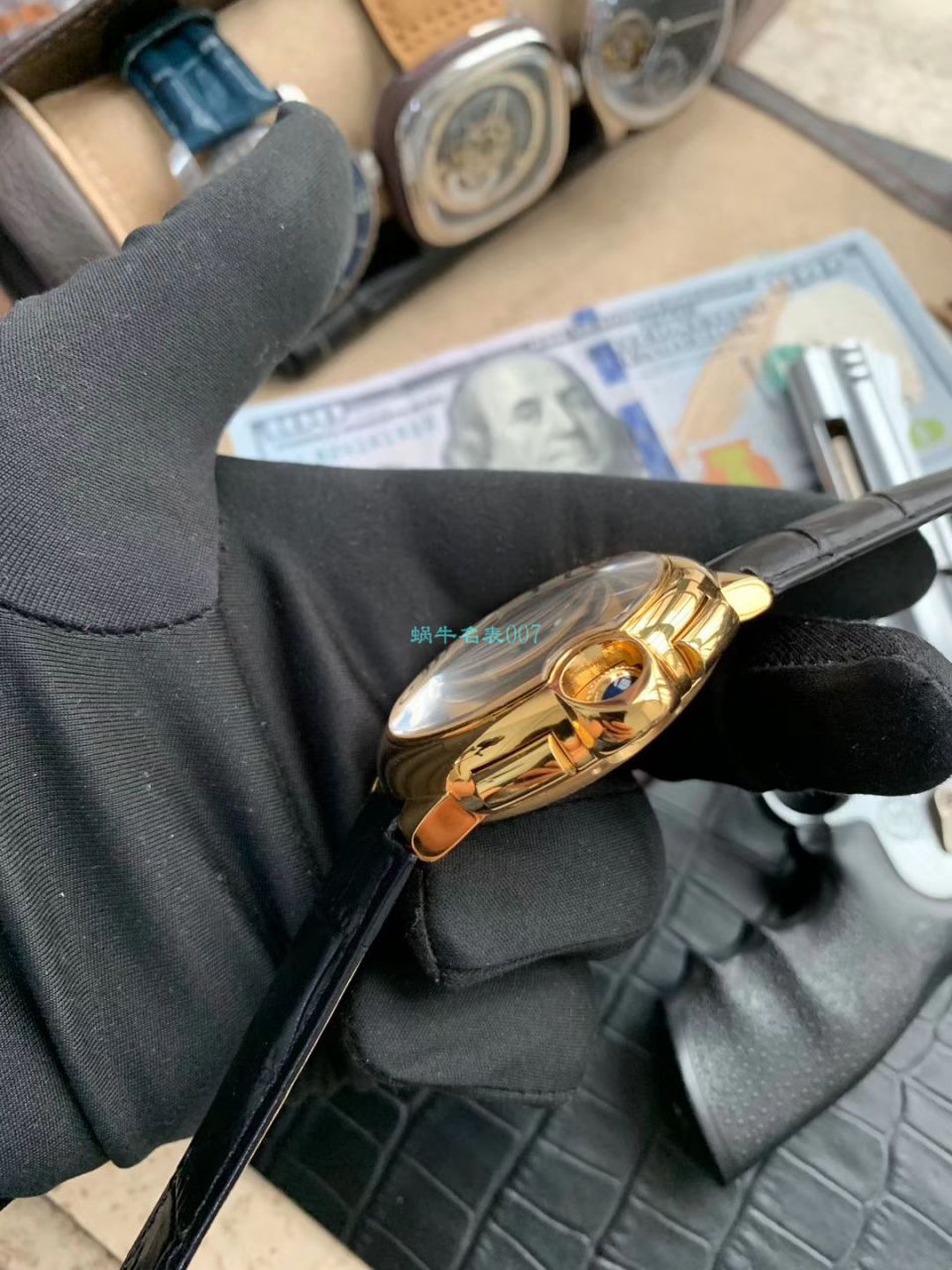 OF厂顶级复刻高仿最新升级版卡地亚蓝气球W6920074,W6920007计时腕表 / K269