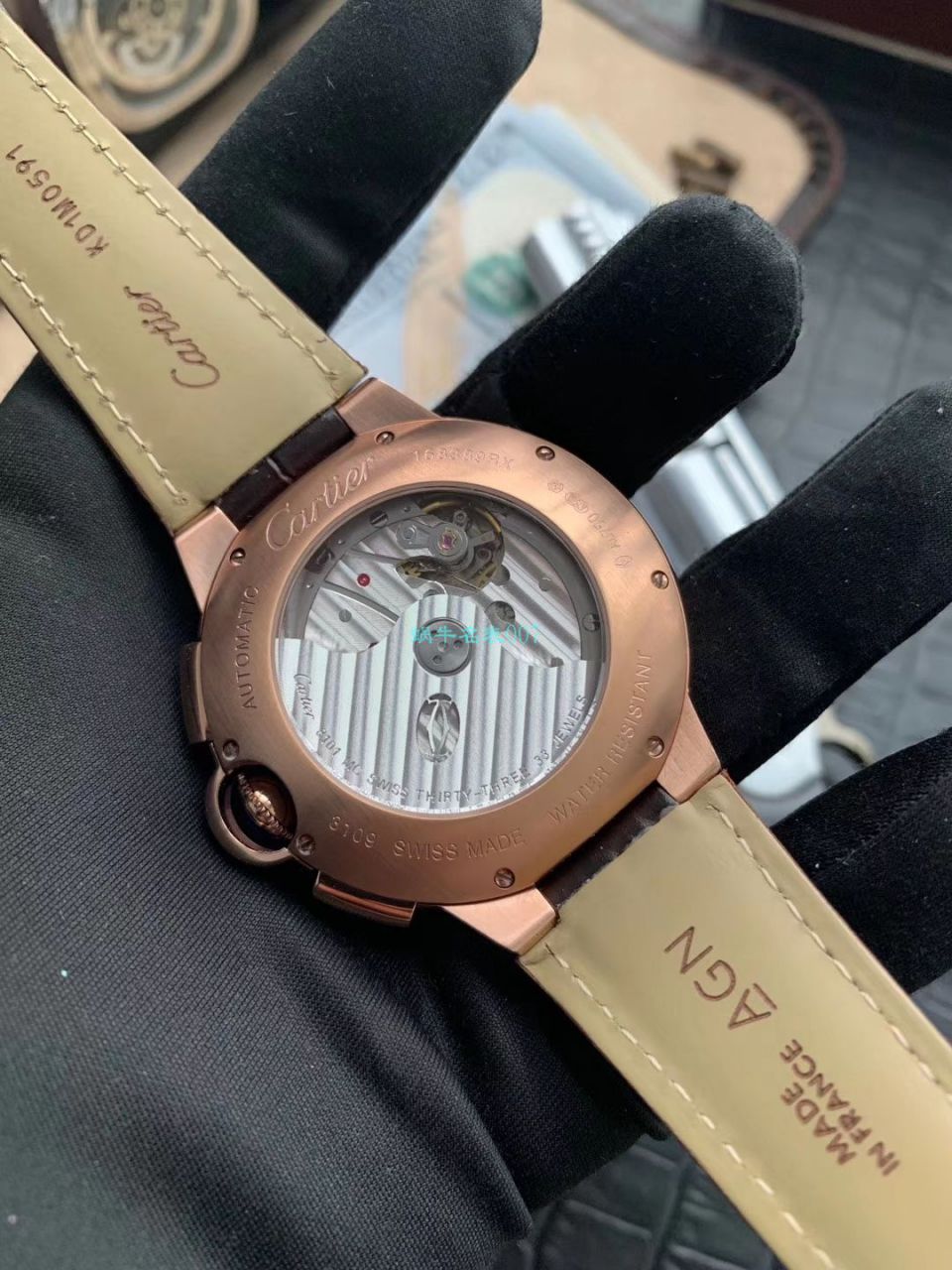 OF厂顶级复刻高仿最新升级版卡地亚蓝气球W6920074,W6920007计时腕表 / K269