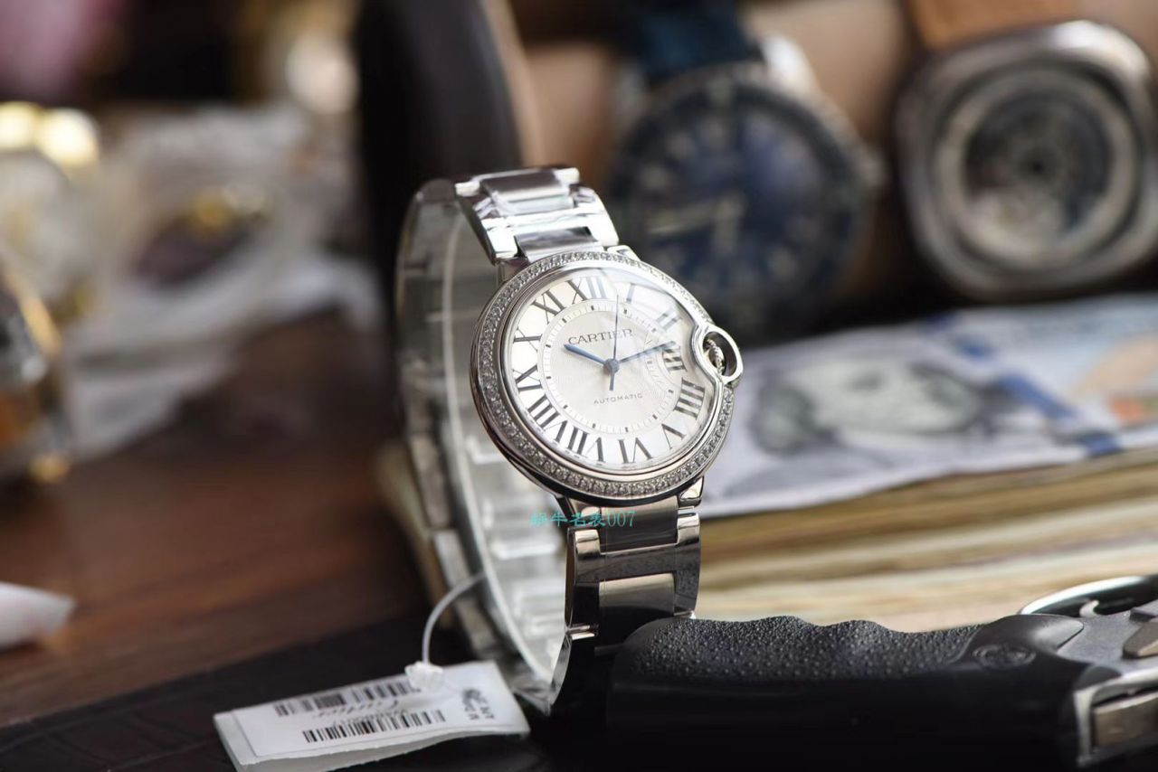 V6厂顶级复刻高仿卡地亚蓝气球33毫米系列W4BB0016女装腕表 / K270