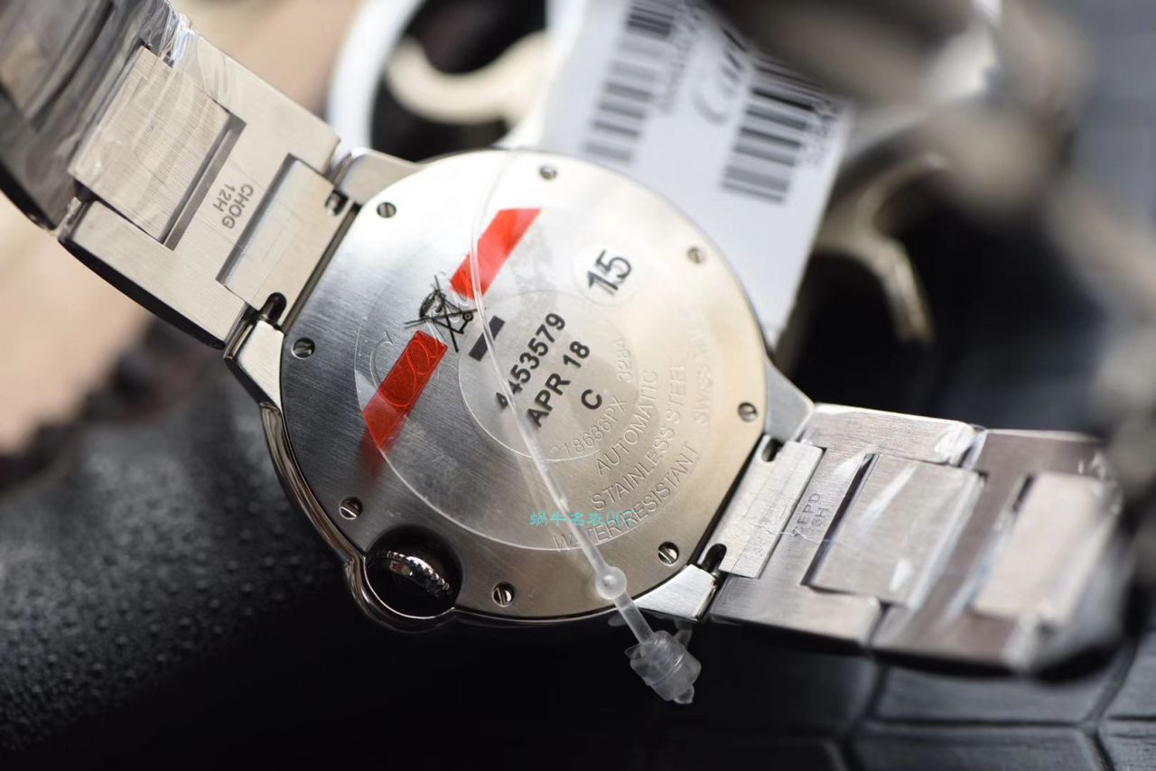 HBBV6厂官网36毫米女装顶级复刻高仿卡地亚蓝气球系列W4BB0017腕表 / K271