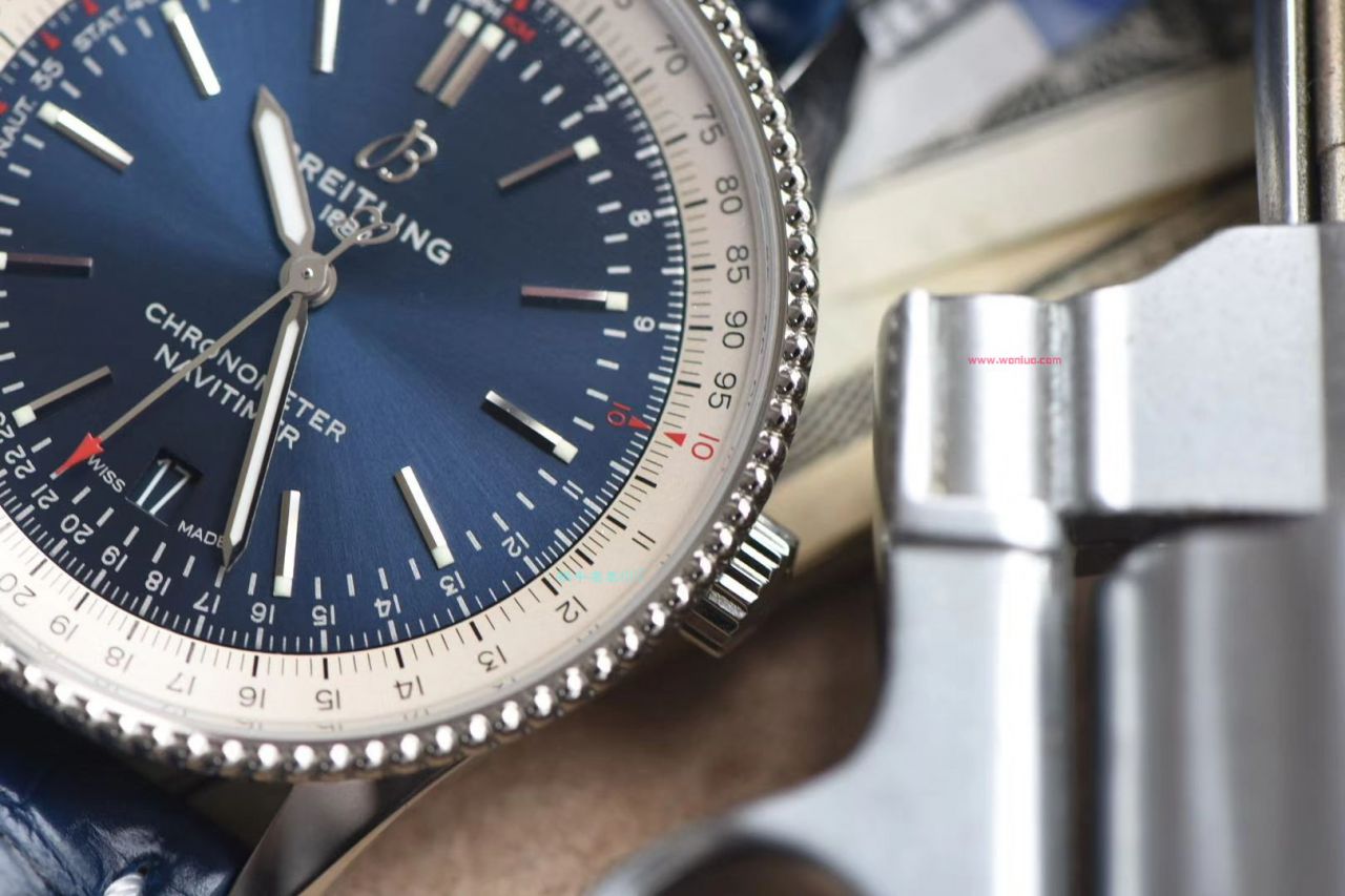 【视频评测定制瑞士机芯】百年灵顶级复刻高仿手表航空计时41毫米系列A17326211C1P3腕表 / BL156